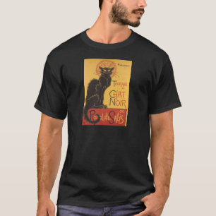 Camiseta Poster 1896 da taberna de Tournee du Conversa Noir