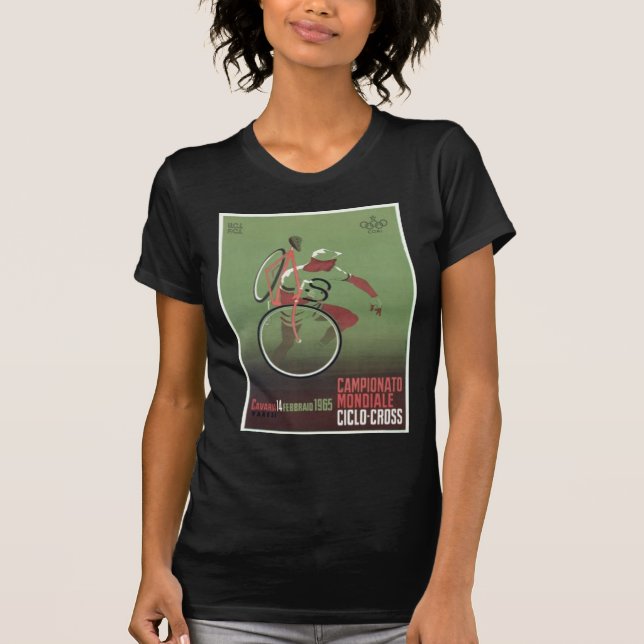 Camiseta poster 1965 da Ciclo-cruz (Frente)