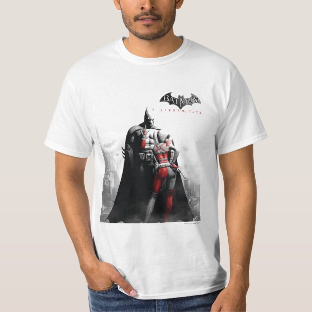 Camiseta POSTER AC - Batman & Harley (Frente)
