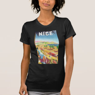 Camiseta Poster agradável das viagens vintage