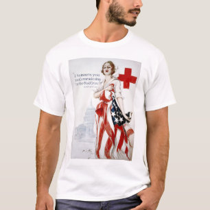 Camiseta Poster americano da Primeira Guerra Mundial do