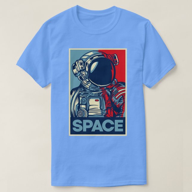 CAMISETA POSTER ASTRONAUT (Frente do Design)