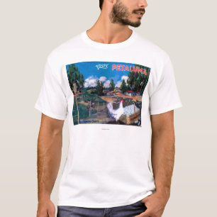 Camiseta Poster da cesta do ovo do mundo