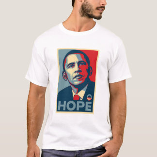 Camiseta Poster da esperança de Barack Obama