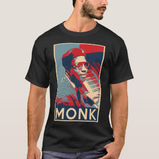 Camiseta Poster da Esperança Monge Thelonius - Tamanhos do