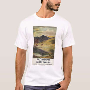 Camiseta Poster da estrada de ferro do Mountain View de