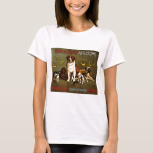 Camiseta Poster da mostra do clube c.1890 do canil de Nova