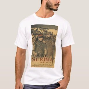 Camiseta Poster da Primeira Guerra Mundial dos Estados