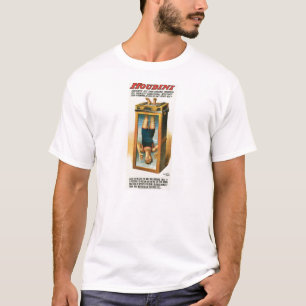 Camiseta Poster da propaganda de Houdini, 1913