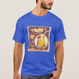 Camiseta Poster da sala de estar de cocktail