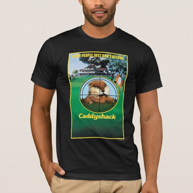 Camiseta Poster de Caddyshack (Frente)