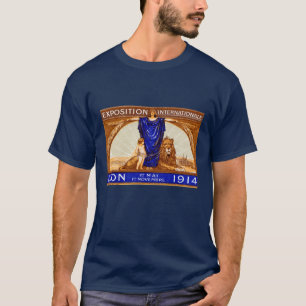 Camiseta poster de Expo Internacional Lyon 1914