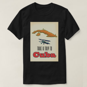 Camiseta Poster de Férias Cuba