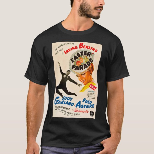 Camiseta poster de filme do Parada de páscoa (Frente)