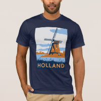 Poster de Holland do vintage