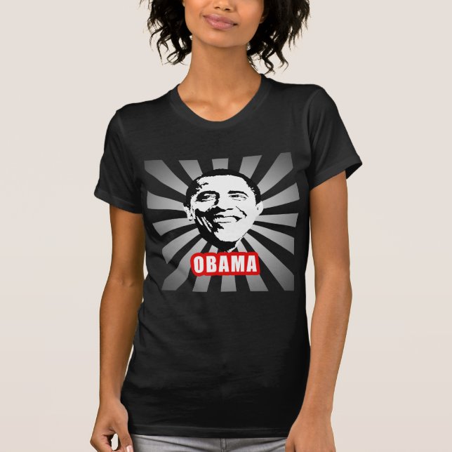 Camiseta Poster de Obama (Frente)