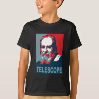 Camiseta Poster de Obama - telescópio de Galileo