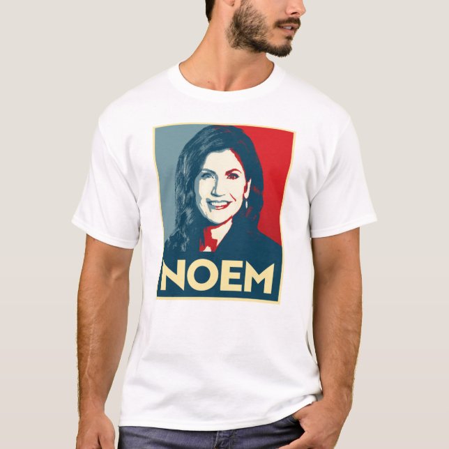 Camiseta Poster de Propaganda KRISTI NOEM (Frente)