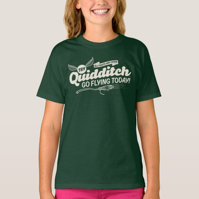 Camiseta POSTER DE Recrutamento QUIDDITCH™ (Frente)