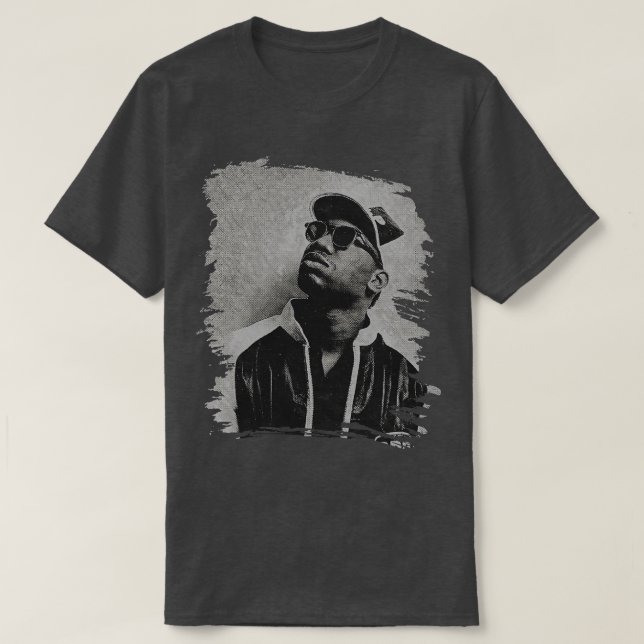 Camiseta Poster de Retro do Krs 1 (Frente do Design)