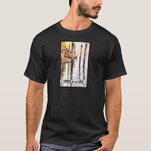 Camiseta Poster de viagens 1920 de Veneza Lido Italia