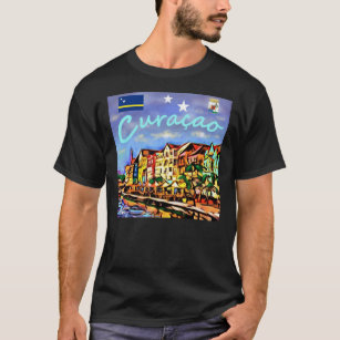 Camiseta Poster de viagens Curacao
