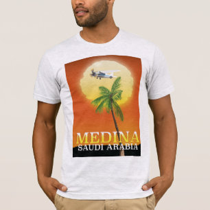 Camiseta Poster de viagens de Medina Arábia Saudita