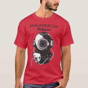 Camiseta Poster de viagens de mergulho nas Filipinas