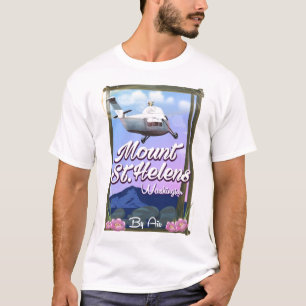 Camiseta Poster de viagens de Mount Saint Helens Washington