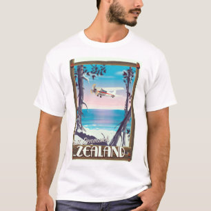Camiseta Poster de viagens de Zealand Dinamarca