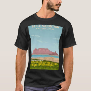 Camiseta Poster de viagens do Parque Nacional da Montanha m