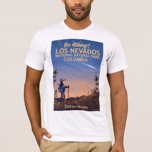 Camiseta Poster de viagens nacional do parque natural do