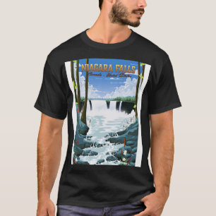Camiseta Poster de viagens Niagara Falls