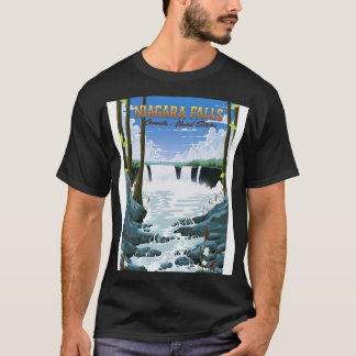 Camiseta Poster de viagens Niagara Falls