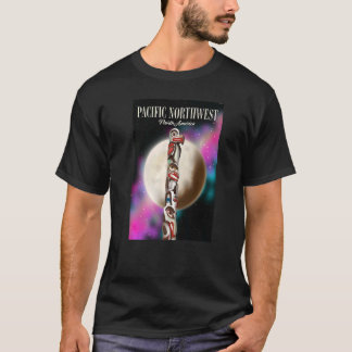 Camiseta Poster de viagens Noroeste do Pacífico