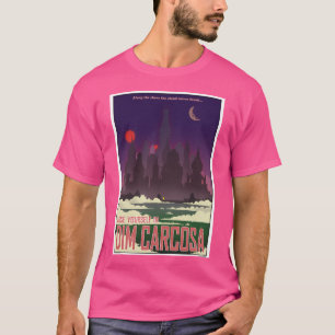 Camiseta poster de viagens "Perder-Se Em Carcosa"