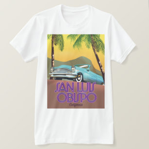 Camiseta Poster de viagens San Luis Obispo California