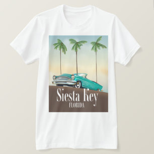 Camiseta Poster de viagens Siesta Key Florida
