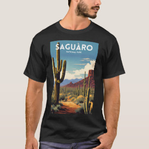 Camiseta Poster de viagens tradicional do Parque Nacional d