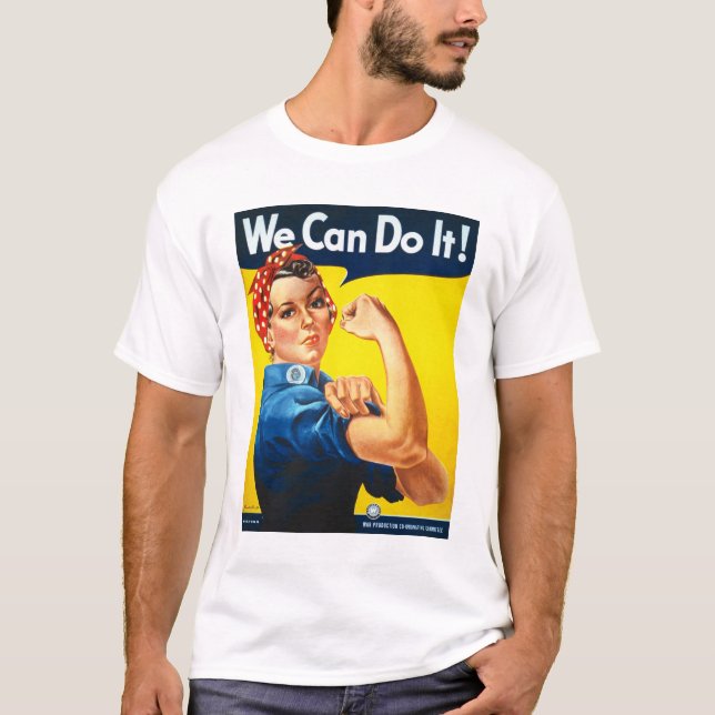 Camiseta Poster de We_Can_Do_It_Propaganda (Frente)