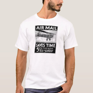 Camiseta Poster do correio aéreo