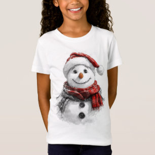 Camiseta Poster do esboço natalino