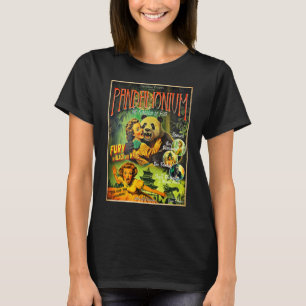 Camiseta Poster do filme de terror Pandamonium Funny Panda
