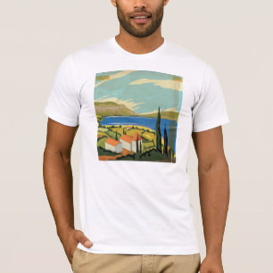 Camiseta Poster do italiano do vintage