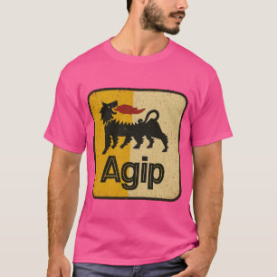 Camiseta Poster do logotipo Vintage Agip
