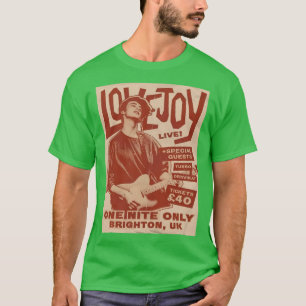 Camiseta poster do Lovejoy Concert dos anos 90