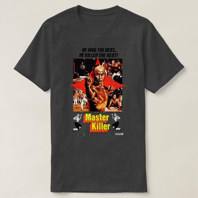 Camiseta Poster do Master Killer (Frente do Design)