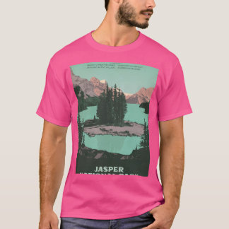 Camiseta Poster do Parque Nacional do Jasper