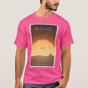 Camiseta Poster do Programa Espacial Kerbal - Moho