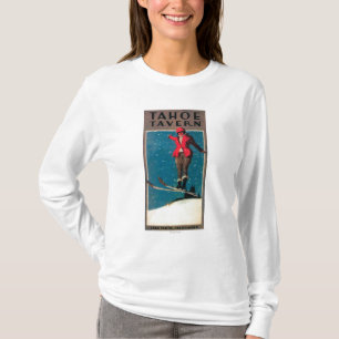 Camiseta Poster do Promo da taberna de Tahoe